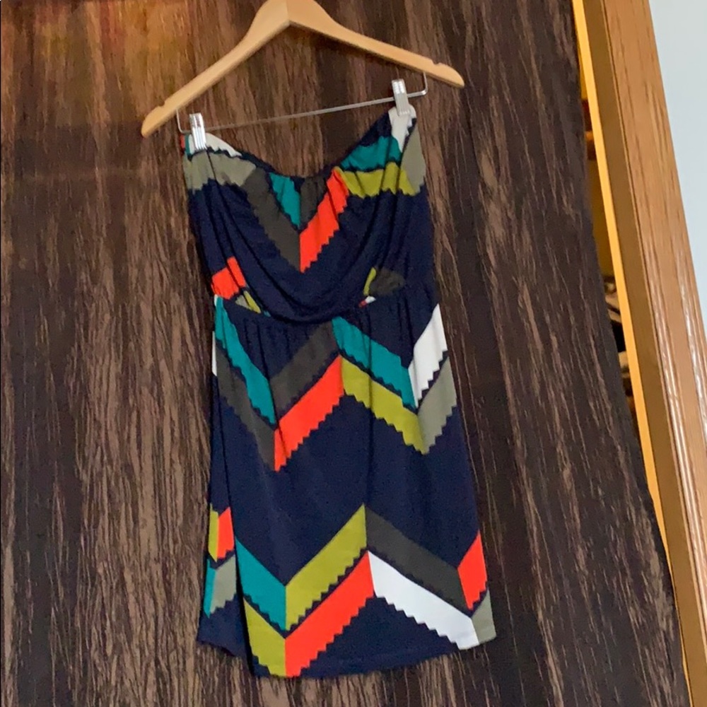 Strapless dress